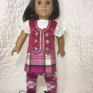 Highland Dance Costume for 18&quot; dolls CLOSEOUT