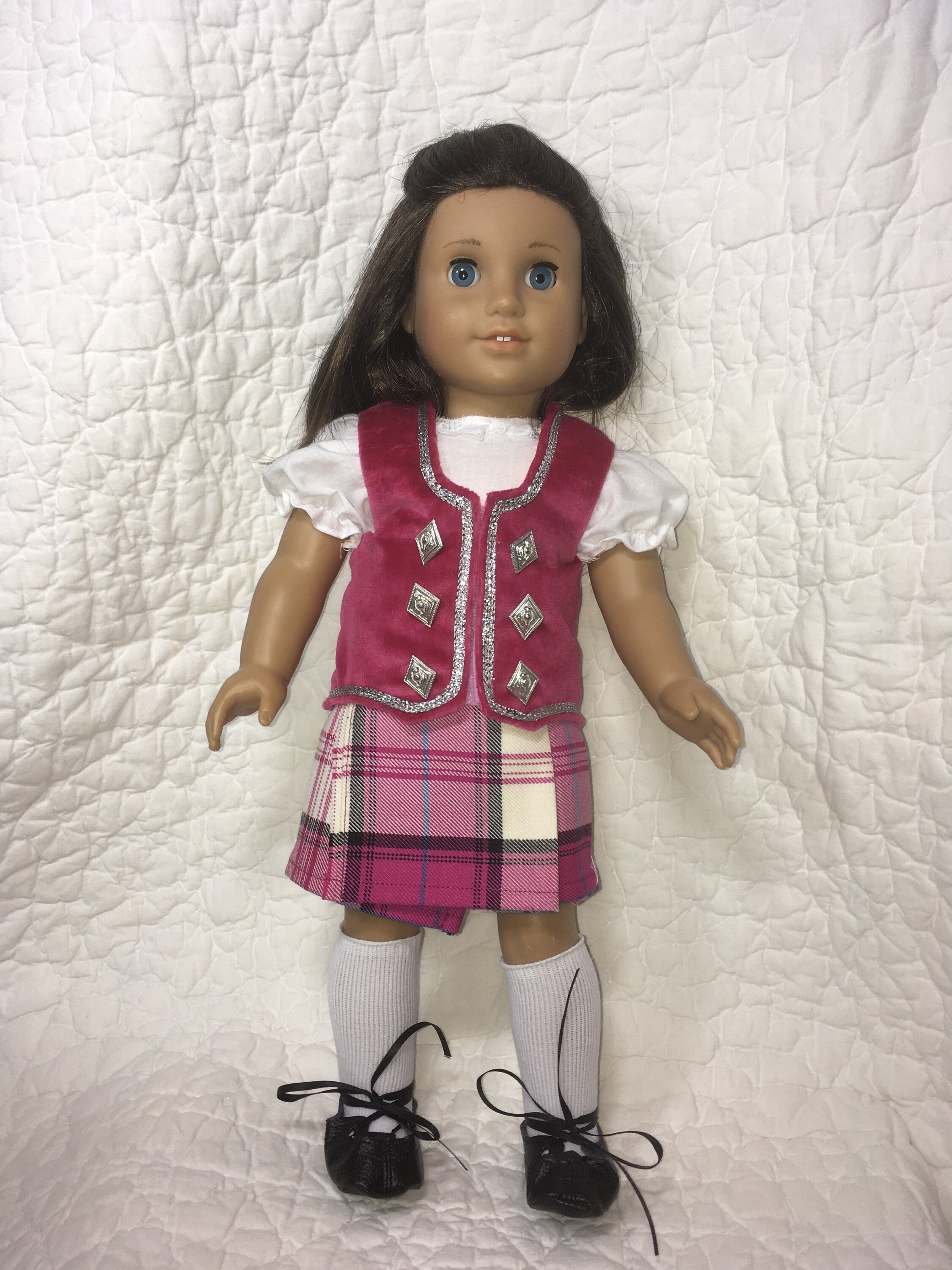 Highland Dance Costume for 18 Dolls CLOSEOUT12 Etsy Australia