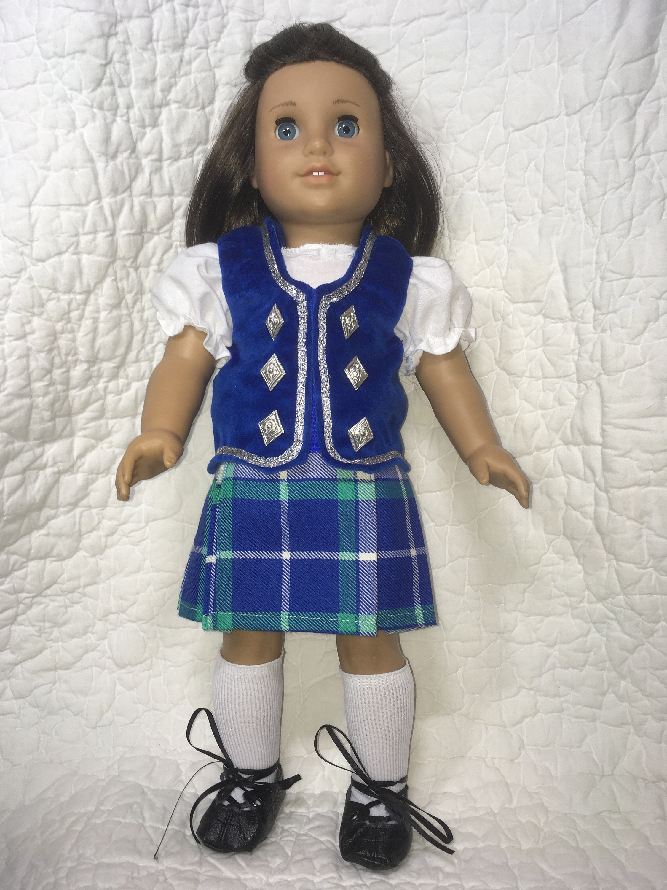 Highland Dance Costume for 18 Dolls CLOSEOUT9 Remaining Etsy