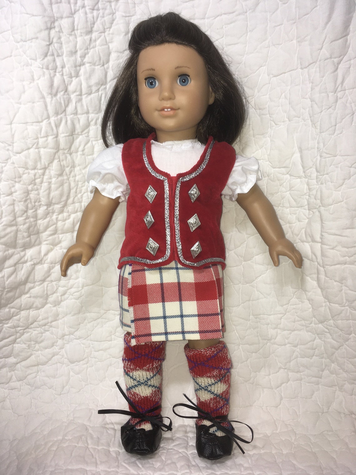 Highland Dance Costume for 18 Dolls CLOSEOUT Etsy Australia