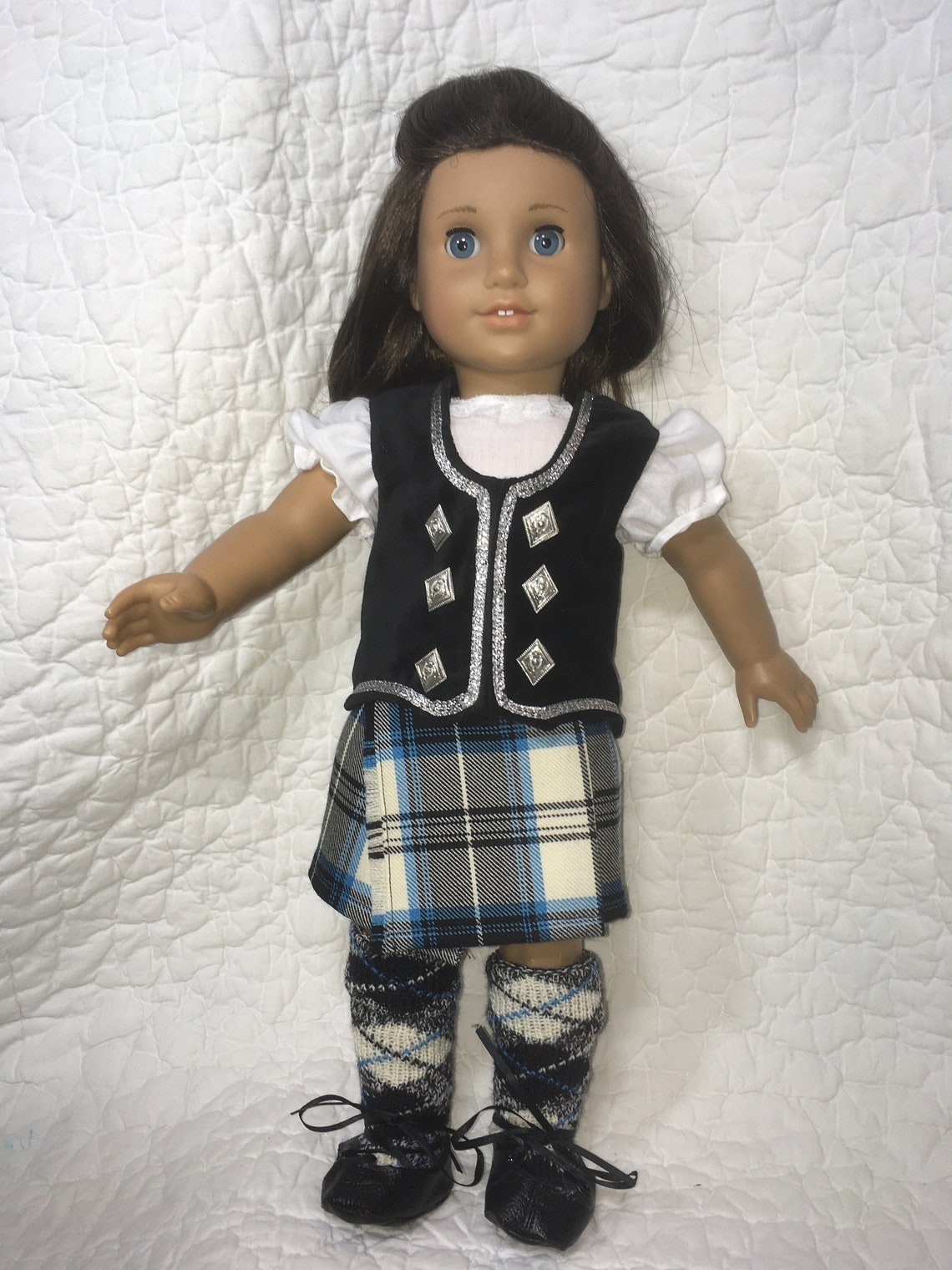 Highland Dance Costume for 18 Dolls CLOSEOUT Etsy Australia