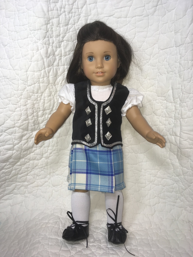 Highland Dance Costume for 18 Dolls CLOSEOUT12 Etsy Australia