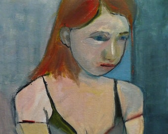 FEMALE PORTRAIT REDHEAD. My loneliness is killing me.