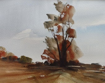 PAISAJE OTOÑAL, cerca de Croome Park, Worcestershire.