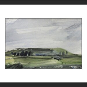 SUMMER 2022, WATERCOLOUR Sketch / Study, ANGLESEY, near Cemlyn Bay. 2022 image 2