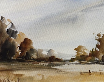 PAISAJE OTOÑAL, Árboles en Clent Hills, Worcestershire, Inglaterra.