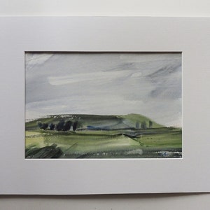 SUMMER 2022, WATERCOLOUR Sketch / Study, ANGLESEY, near Cemlyn Bay. 2022 image 6