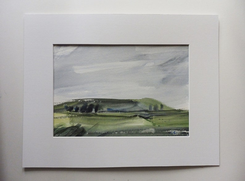 SUMMER 2022, WATERCOLOUR Sketch / Study, ANGLESEY, near Cemlyn Bay. 2022 image 6