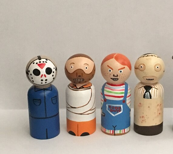 halloween peg dolls