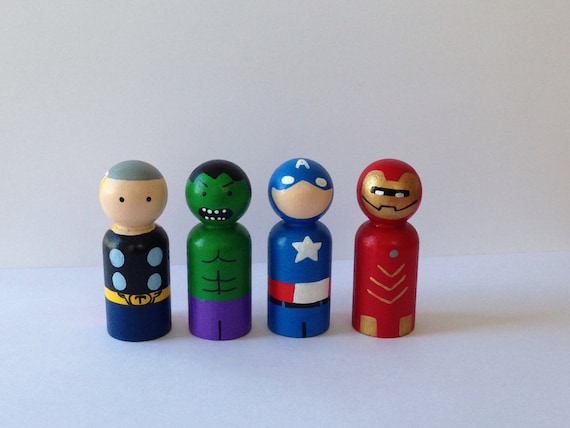 iron man peg doll