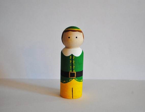 elf peg doll