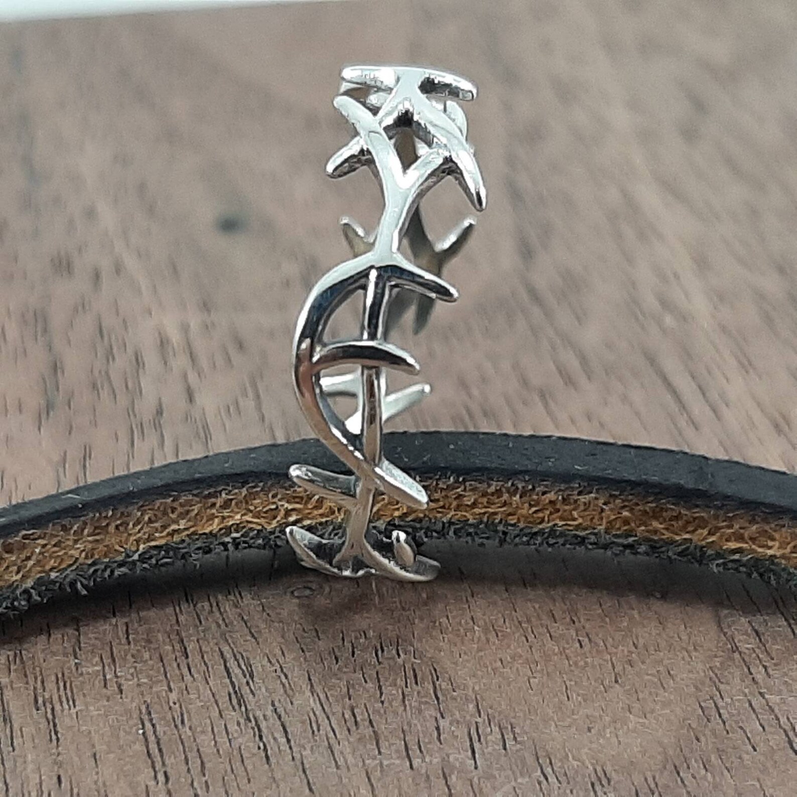 Sterling Silver Crown of Thorns / Christian Ring / Religious Etsy