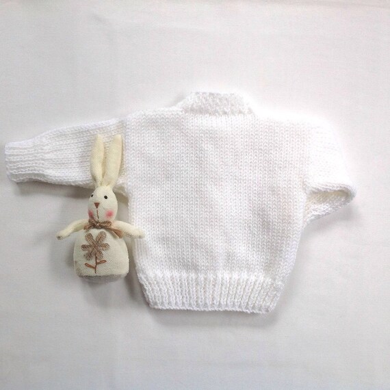 Infant white cardigan sweater online