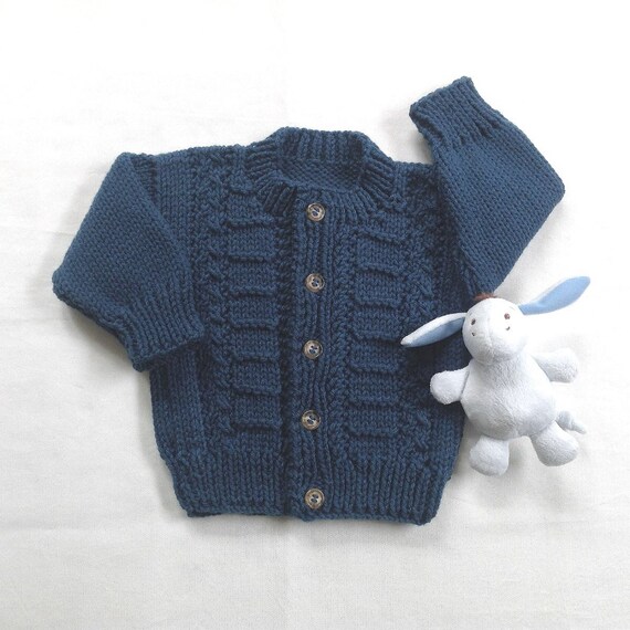 childrens navy cardigan