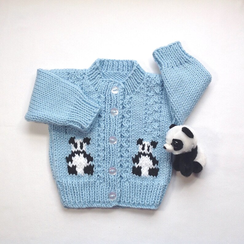 panda sweater for baby