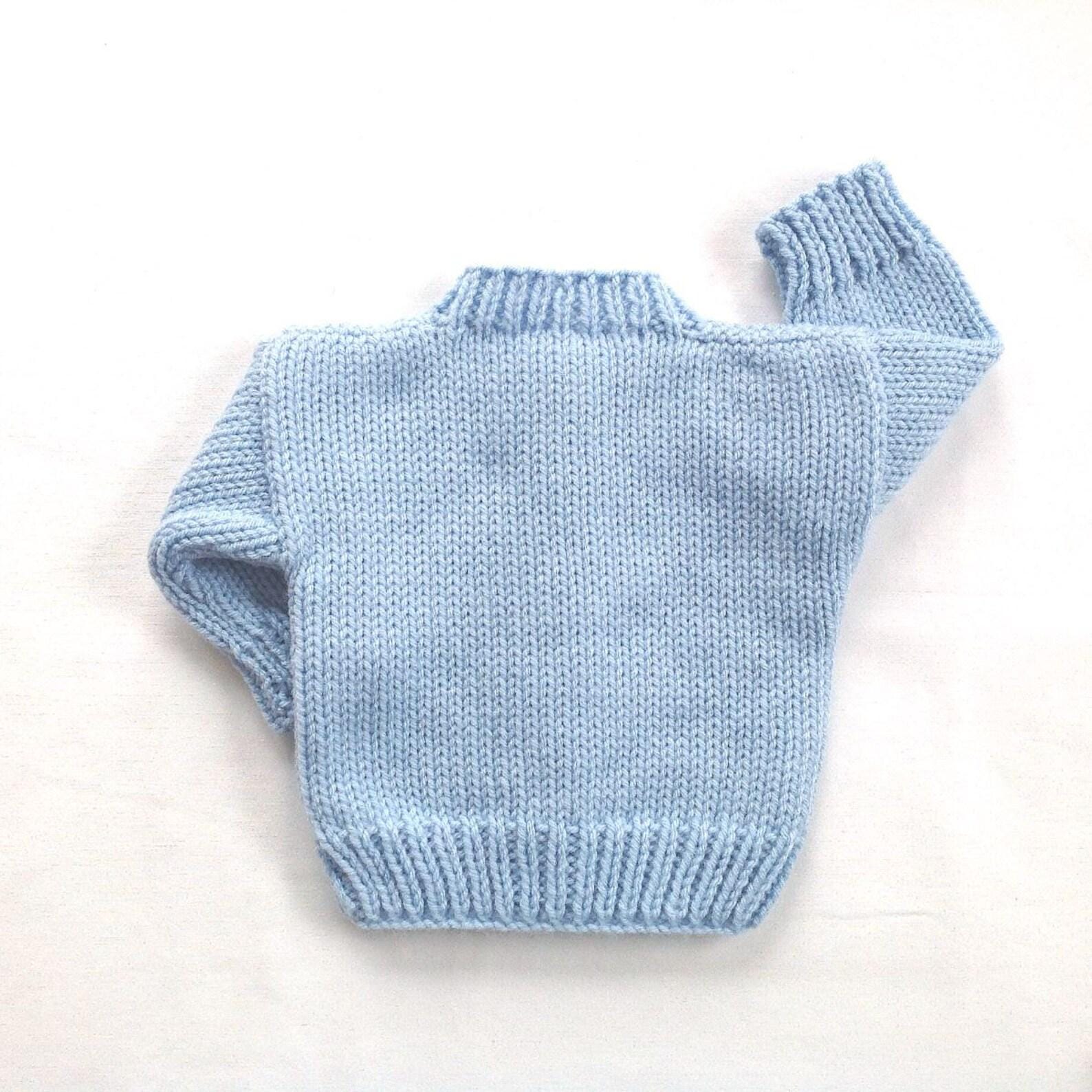Baby cardigan blue discount