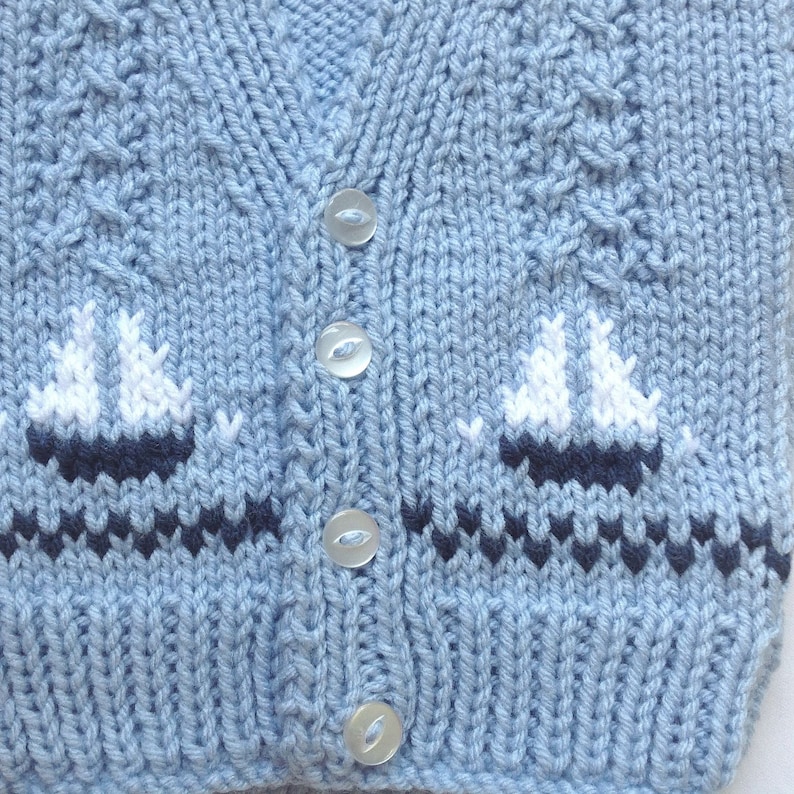 Baby boy cardigan 0 to 6 months boy Baby sweater with Etsy