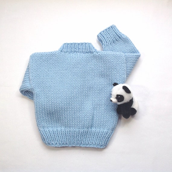panda sweater for baby