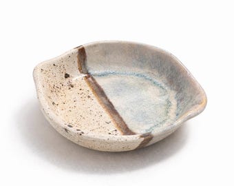 Tea Bag Holder Dish – Handmade Ceramic Tea Holder, Spoon Rest, Tea Lover Gift, Minimalist Kitchen Decor