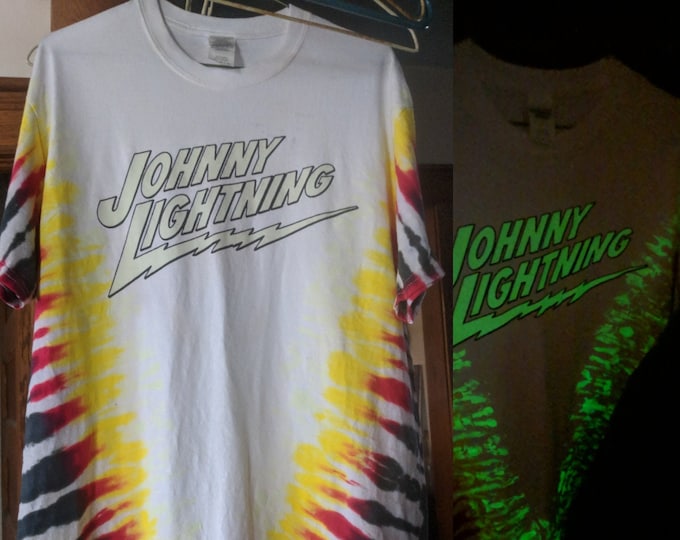 Youth Grateful Glow In The Dark Johnny Lightning Tee (Tie Dye)
