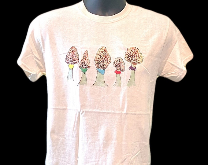 Grateful Dancing  Morel Mushroom Tee