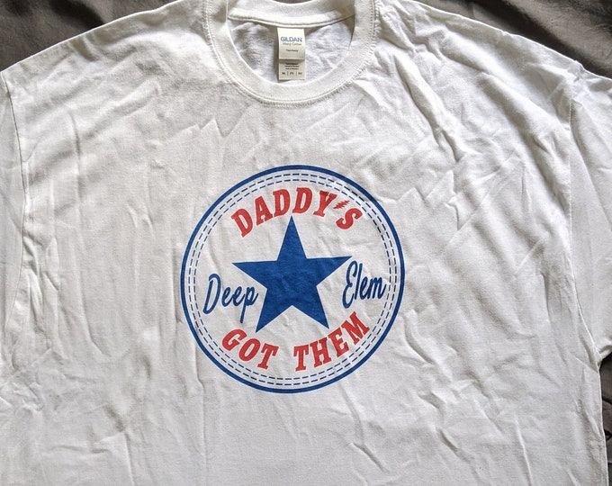 Grateful Daddys Got Them Deep Elem Blues Pure Cotton Tee