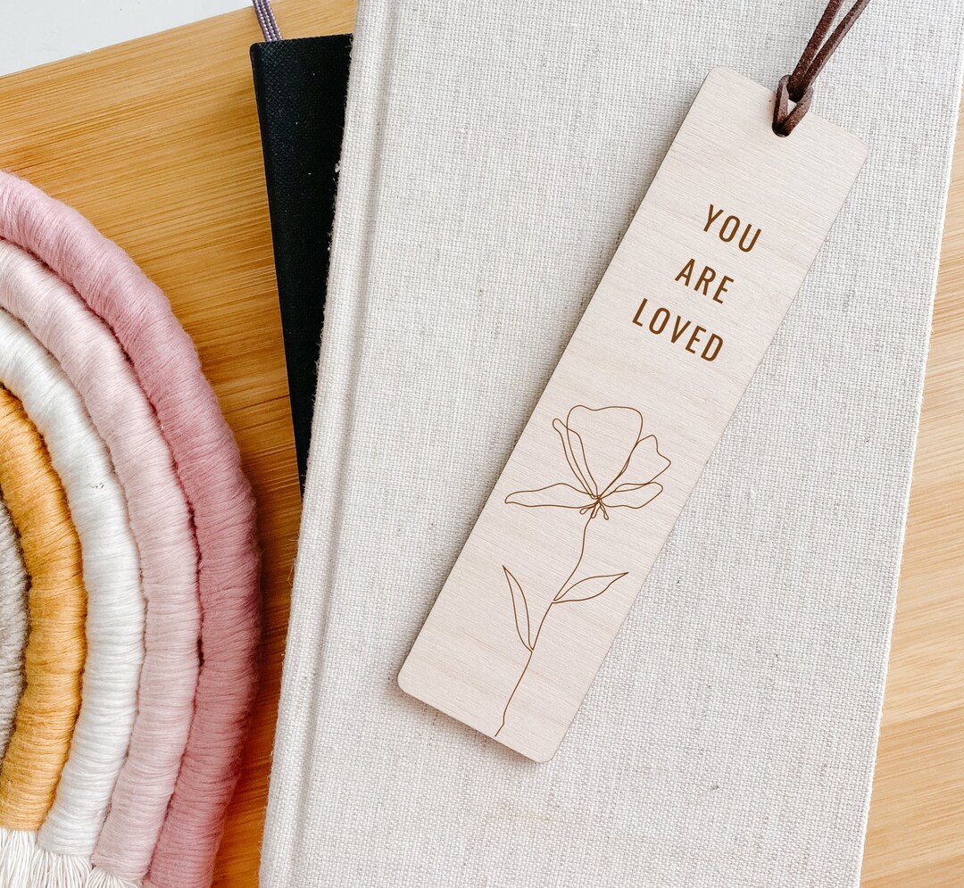 You Are Loved Bookmark You Are Loved Gift Gift for Her Etsy