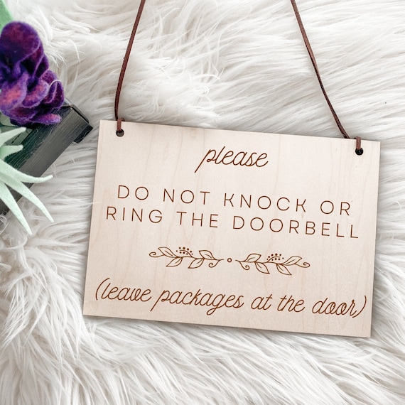 Doorbell Dog Sign, Already Know You're Here, Don't Ring the Bell Sign, Do  Not Disturb Sign - Etsy | Don't disturb sign, Dog signs, Doorbell