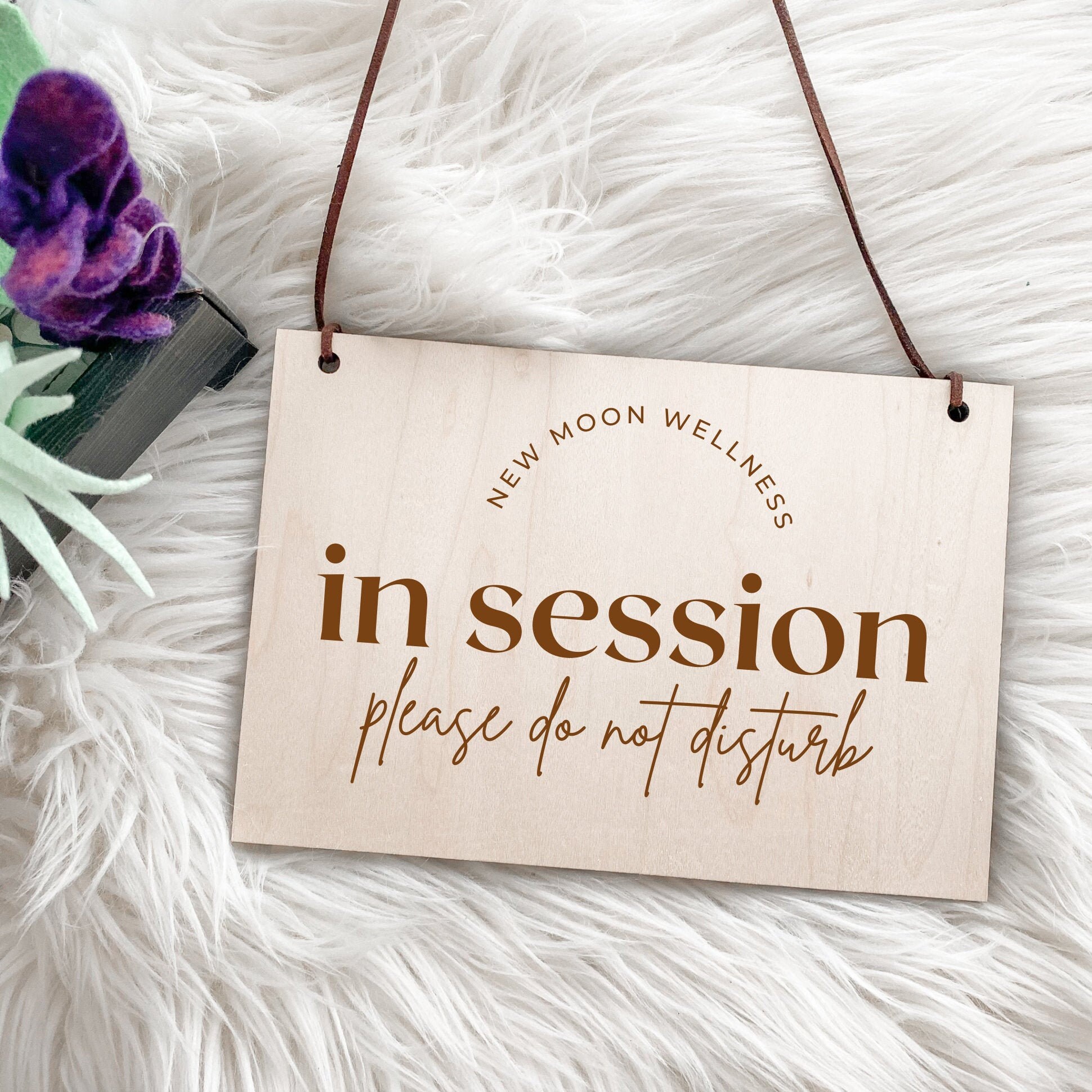 Engraved Please Do Not Disturb Sign, In Session Sign, In Session Sign…