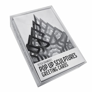 Box Set of Pop Up Scupture Greeting Cards