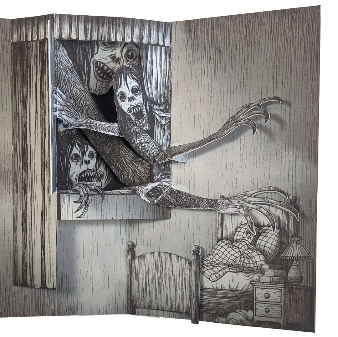 Fensterfreaks Gruselige Pop Up Karte Monster Horror Dark Art John Kenn  mortensen - Etsy Österreich, image size:1080x1078