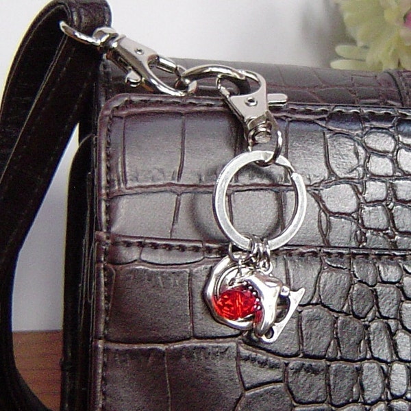 Ice Skater Key Chain Etsy UK