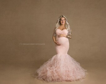 Maternity Dress For Photo Shoot Etsy