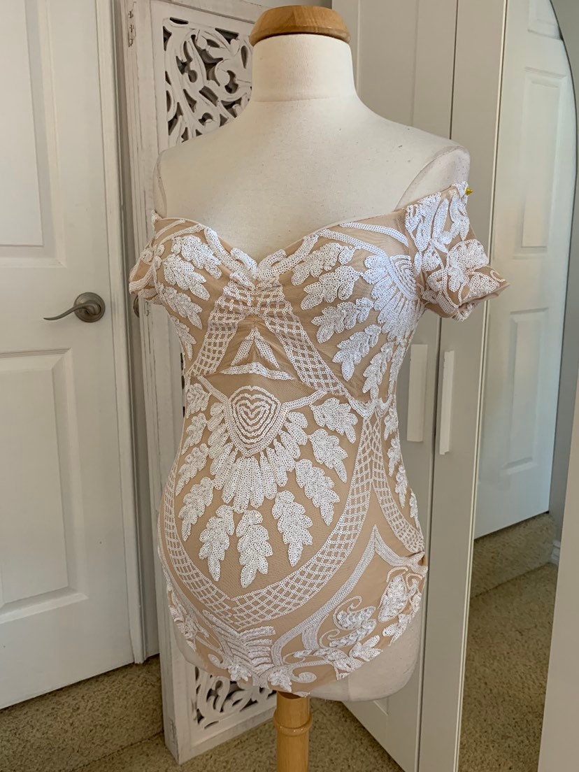 Luxury Sequins Maternity bodysuit Maternity Photo Props Etsy
