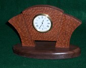 Art Deco Clock-Desk Clock-Birthday Gift-Home Decor-Office Clock