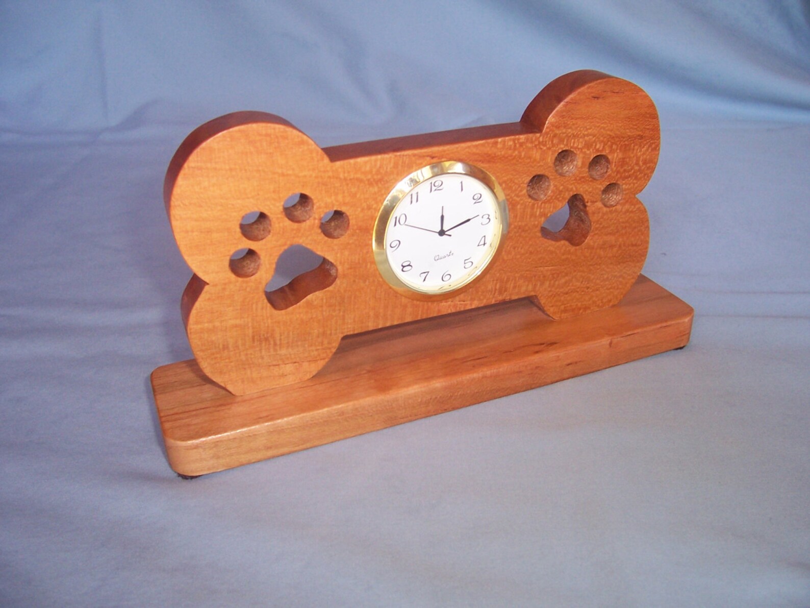 Doggie Bone Clockdesk Clockmantel Clockbirthday Giftpet Etsy