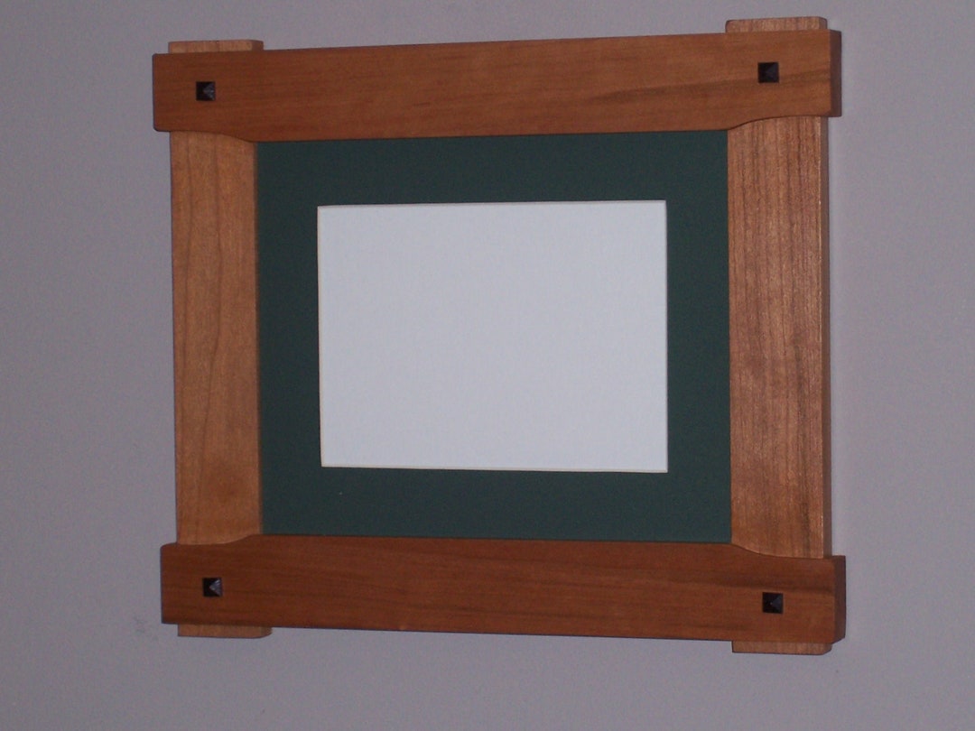 Craftsman/mission Style Frame-8 X 10 cherry Frame-greene & Greene Style