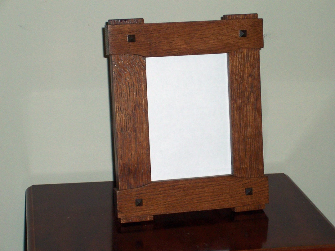 Craftsman/mission Style Frame-5x7oak-greene & Greene Style Frame-home