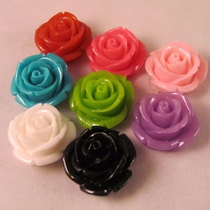 Small Rose Lapel Pin - Choose (1)  Men&#39;s Accessories- Everyday/Weddings/Proms