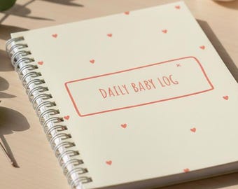 Baby Daily Log Notebook: Feeding, Diaper, and Sleep Tracker