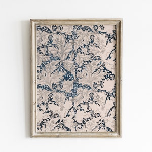 William Morris Floral Print: Vintage Wallflower Art (Digital Download)