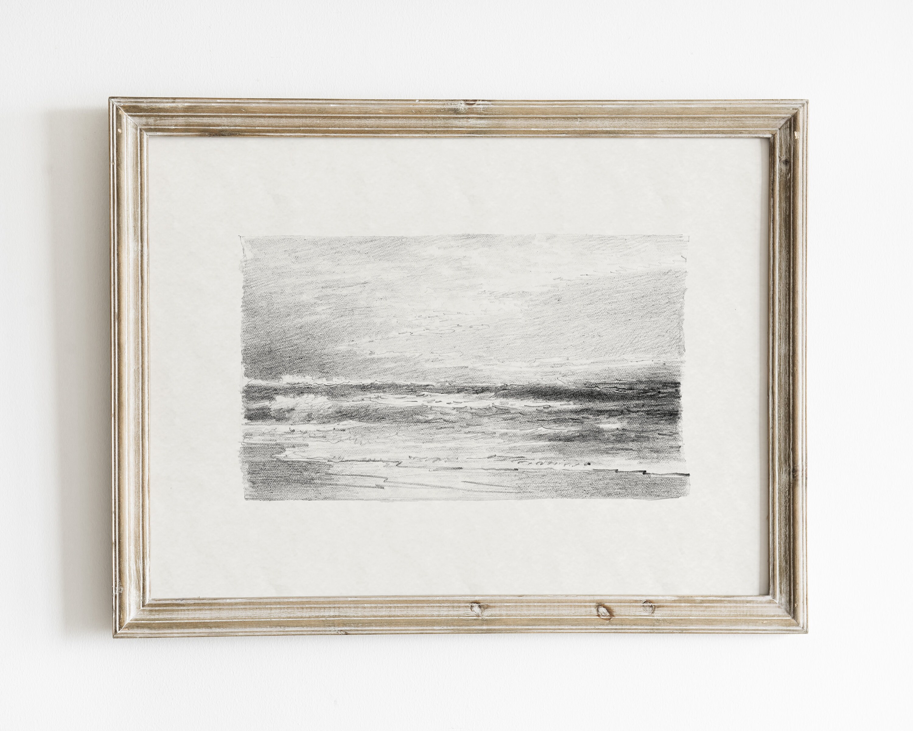 Beach Art Set Coastal Decor Seascape Art Vintage Art Beach Etsy