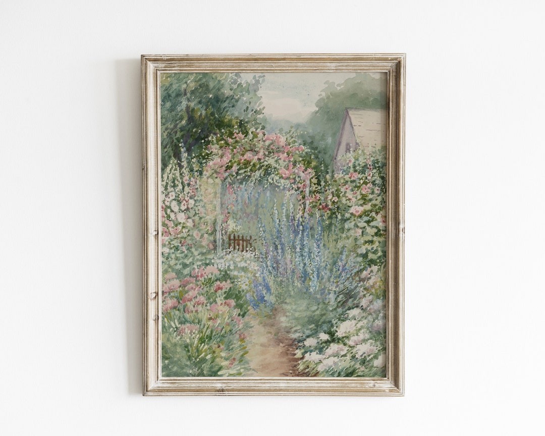 Stunning Spring Garden Wall Art image