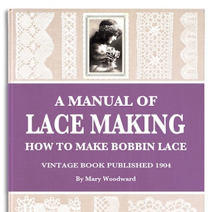 How To MAKE BOBBIN LACE also Cluny and Torchon Laces with How to Tutorials and Instructions Plus 12 Printable Patterns Pdf Instant Download
