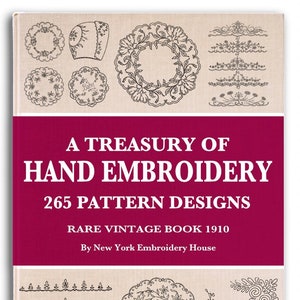 Rare 265 Designs HAND EMBROIDERY PATTERNS Book for Crafting Beginners and Experts This Printable Pdf book is an Instant Digital Download