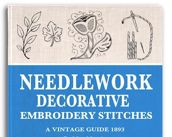 Embroidery Stitches Handbook: Anleitung für dekorative Handarbeiten (PDF Download)