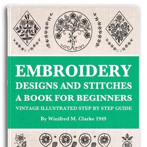 Embroidery Designs & Stitches: Illustrated Beginner's Guide (PDF Download)