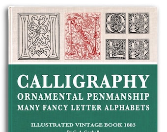 Vintage Calligraphy Alphabets: Ornamental Penmanship Designs (PDF