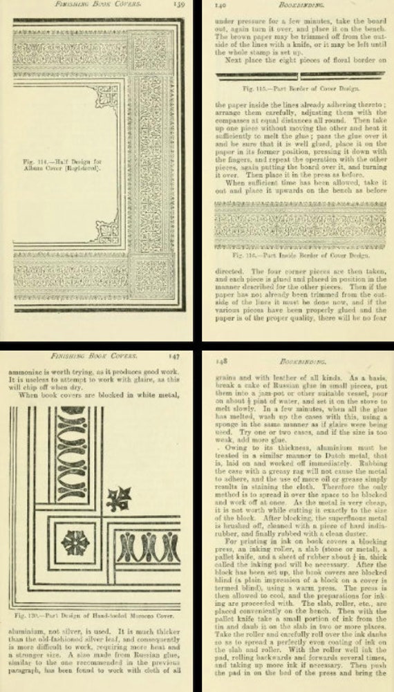 BOOK BINDING A Complete Illustrated Guide With Engravings