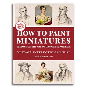 MINIATUREN SCHILDEREN ~ An Art Tutorial in Miniaturen tekenen en schilderen Afdrukbare pdf digitale download